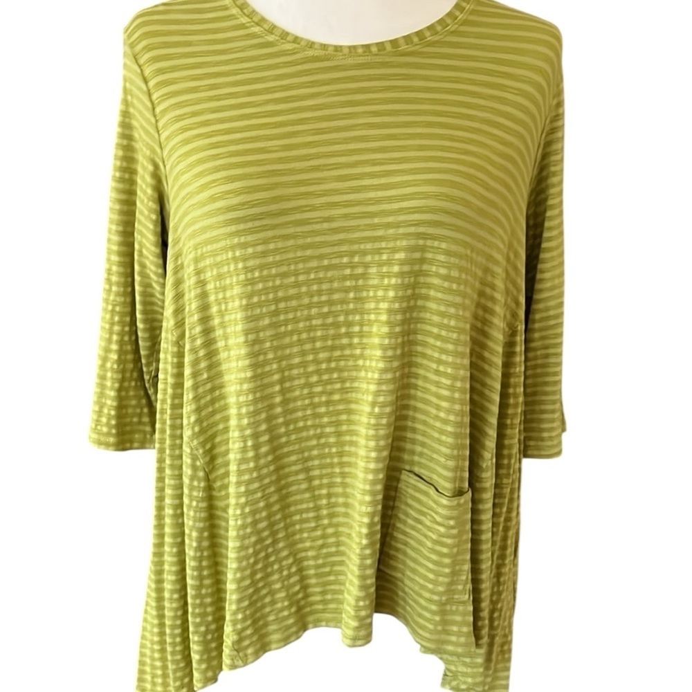NWT Niche Daylily Tunic Top Lime Green Size Small